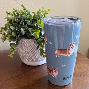 Welsh Corgi Insulated Stainless Steel Travel Tumbler - 20 ounces